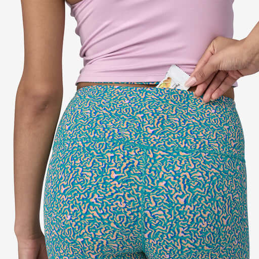 Patagonia W Maipo 7/8 Tights SEA TEXTURE: SUBTIDAL