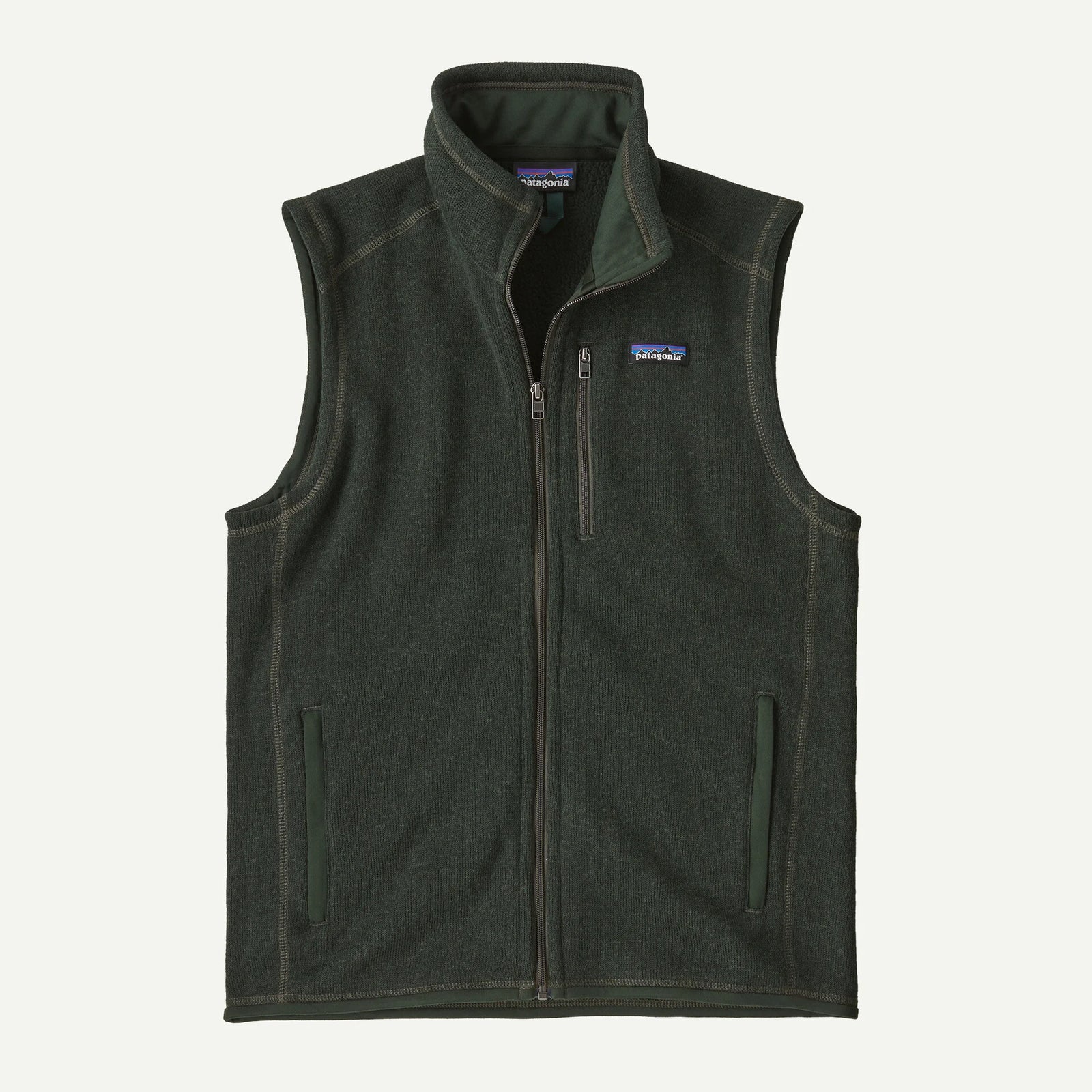 Patagonia M Better Sweater Vest OLD GROWTH GREEN