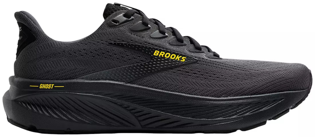 Brooks M Ghost 17 EBONY/BLACK/YELLOW