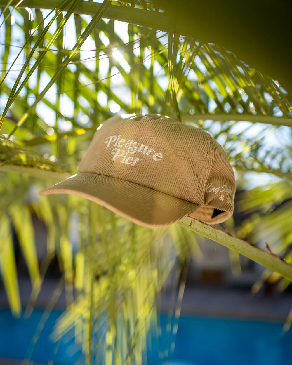 Hemlock Hat Co Pleasure Trucker Cord Trucker Hat OAT