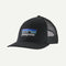 Patagonia P-6 Logo LoPro Trucker BLACK