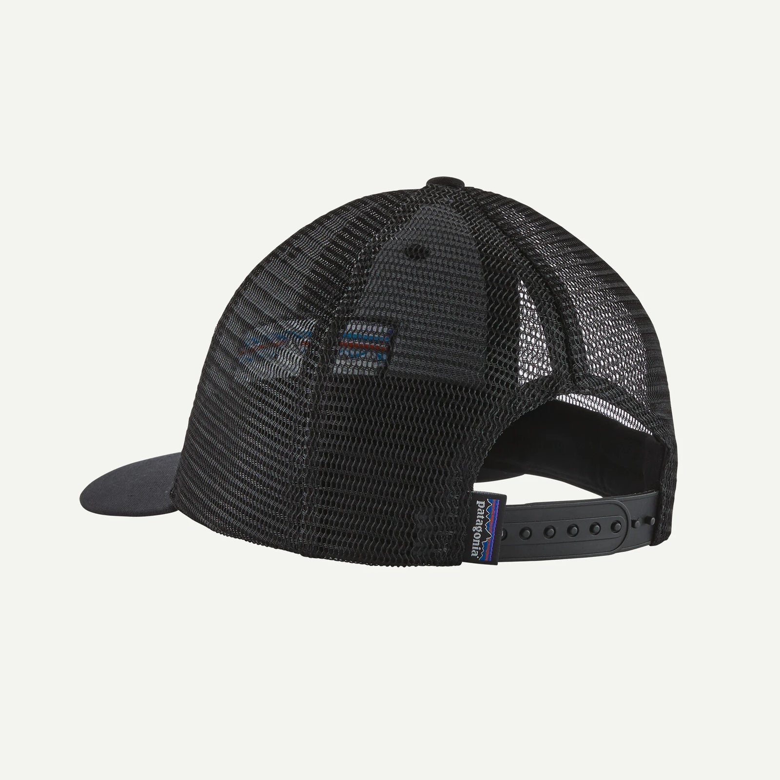Patagonia P-6 Logo LoPro Trucker BLACK