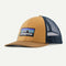 Patagonia P-6 Logo LoPro Trucker TALON GOLD