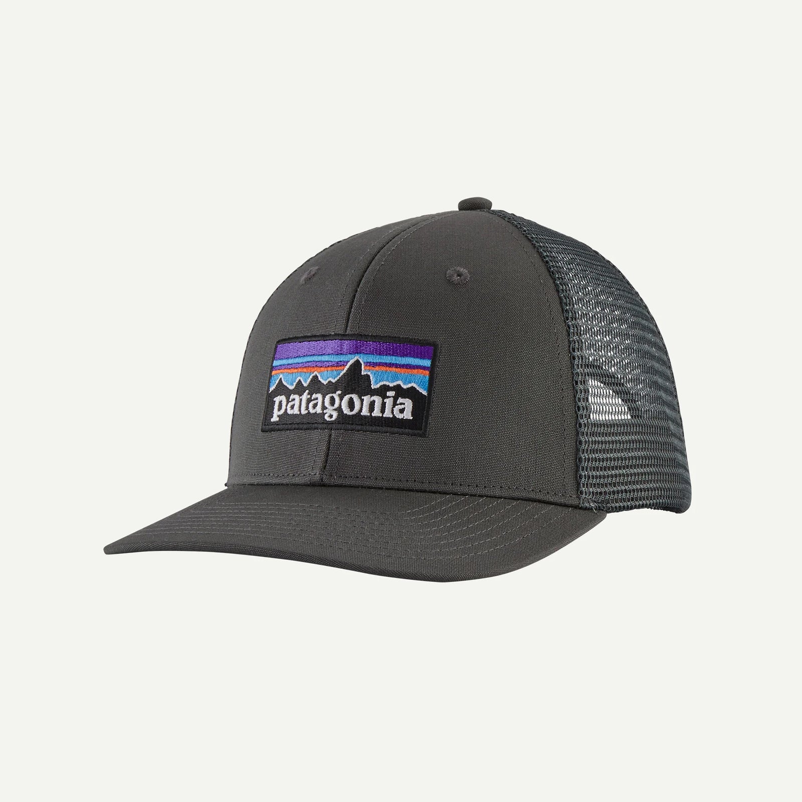 Patagonia P-6 Logo Trucker Hat FORGE GREY