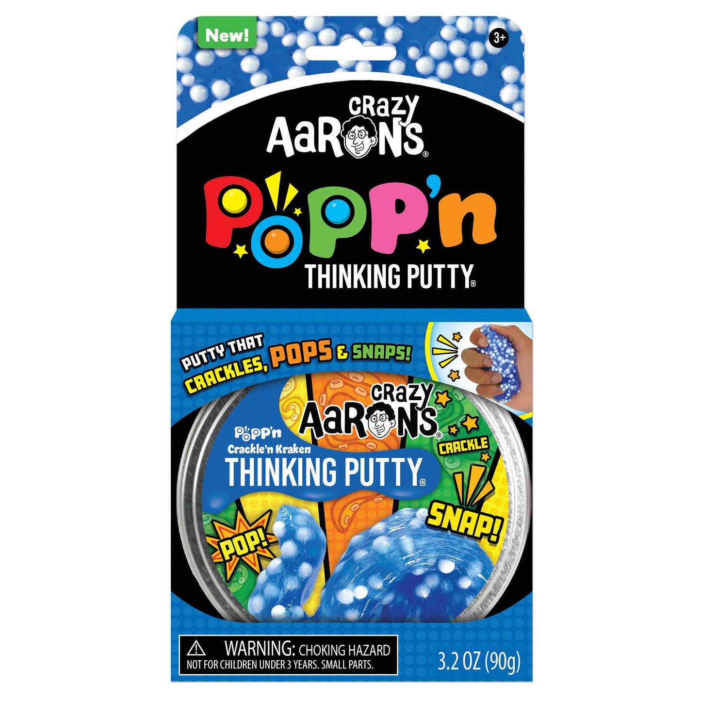 Crazy Aaron's Popp'n Putty CRACKLE'N KRAKEN