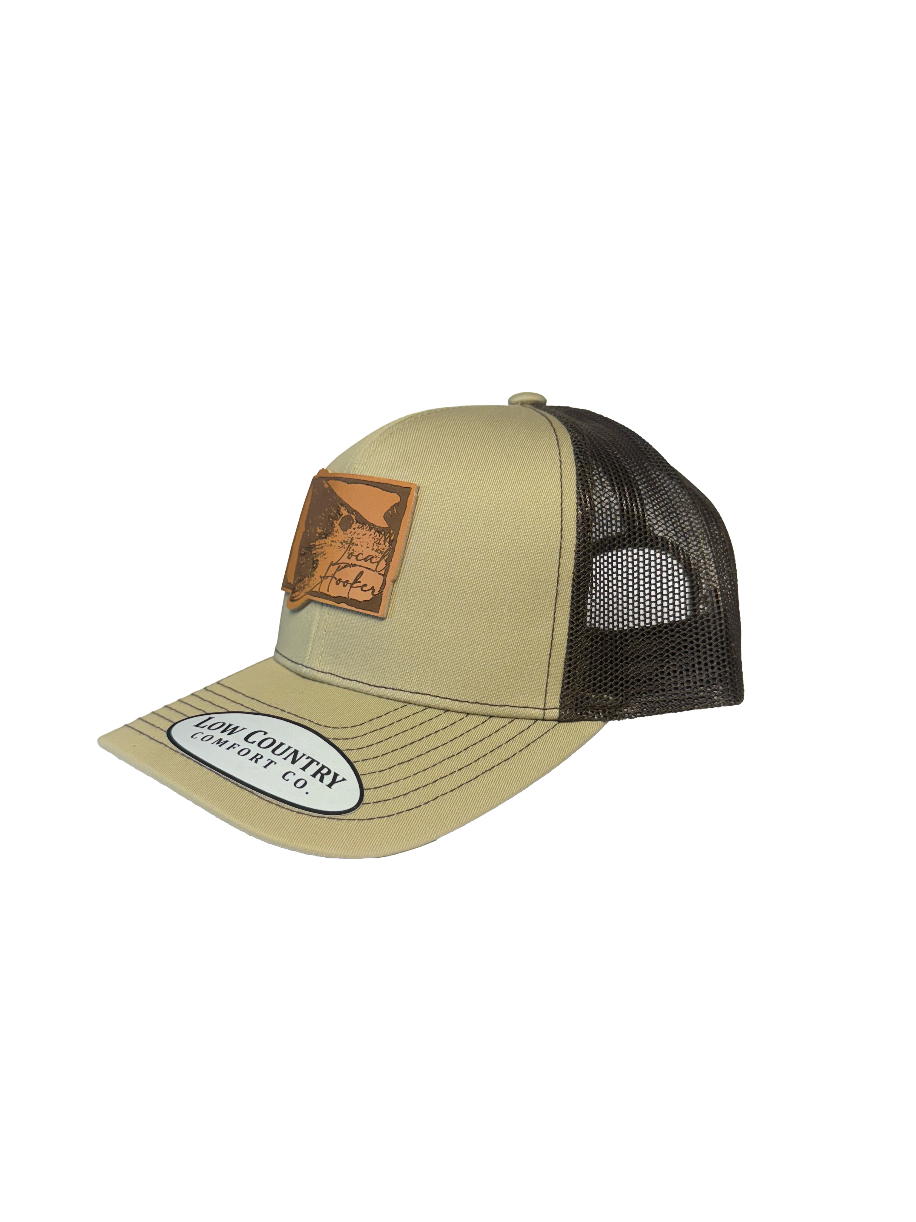 ALL STAR Leather Local Hooker Patch KHAKI/BROWN