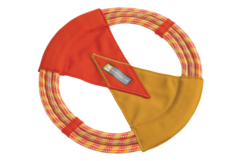 Ruffwear Pacific Ring Dog Rope Toy SOCKEYE RED