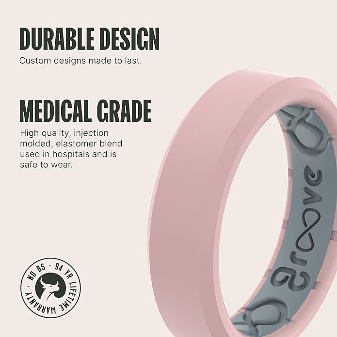 Groove Life W Edge Thin Quartz Rose