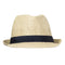 Snapperrock Kids Trim Fedora NAVY/NATURAL