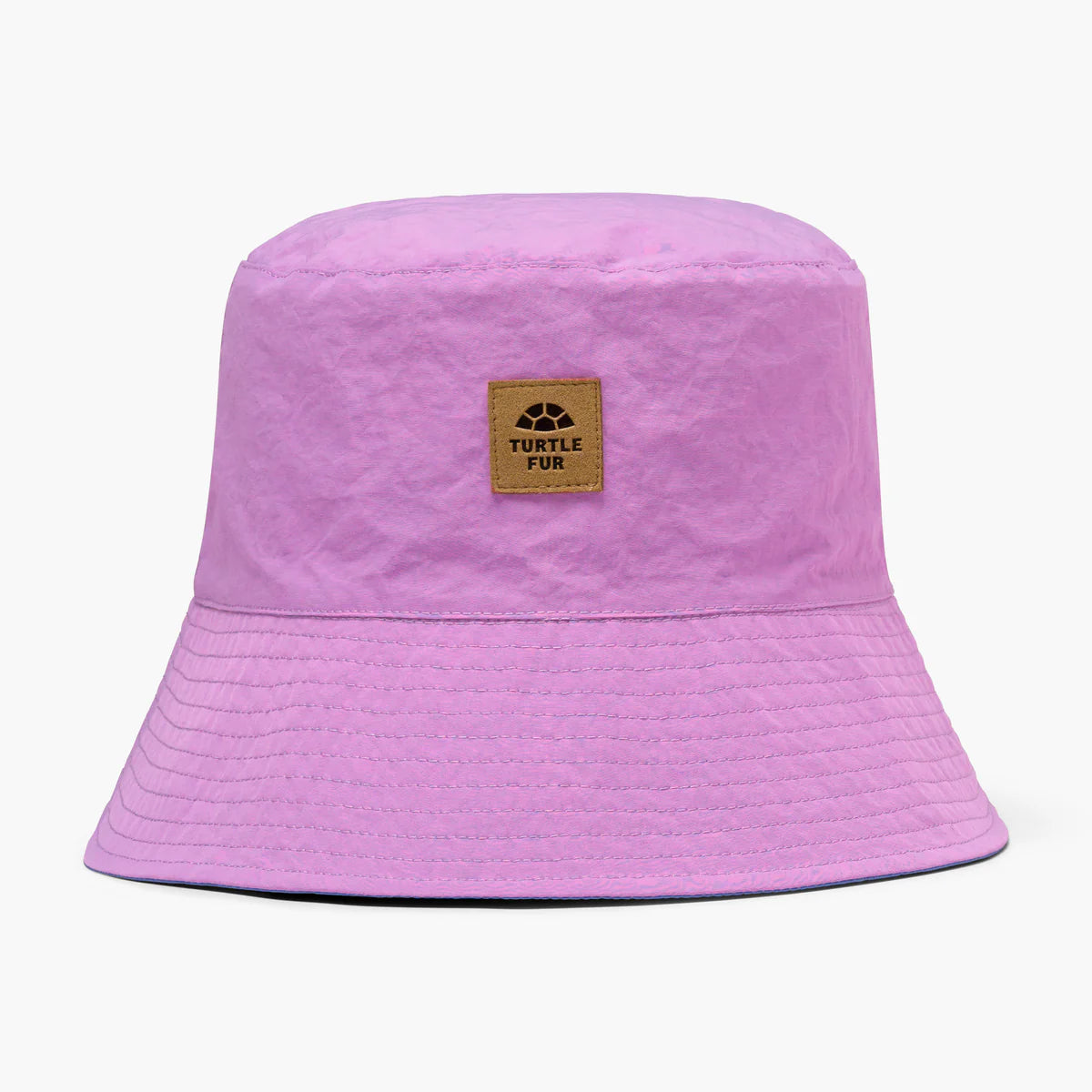 Turtle Fur Dune Reversible Bucket Hat LILAC