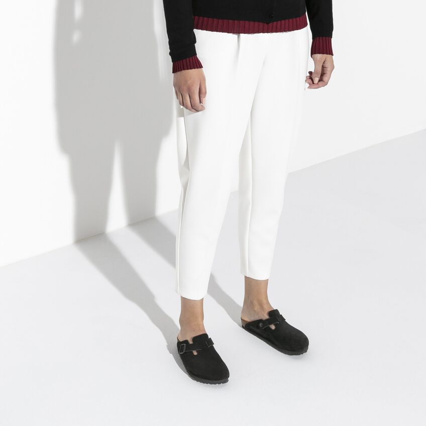 Birkenstock W Boston SFB Suede MOCHA - NARROW