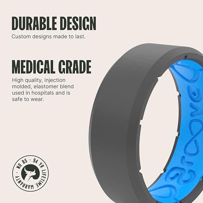 Groove Life M Edge Ring STONE GREY