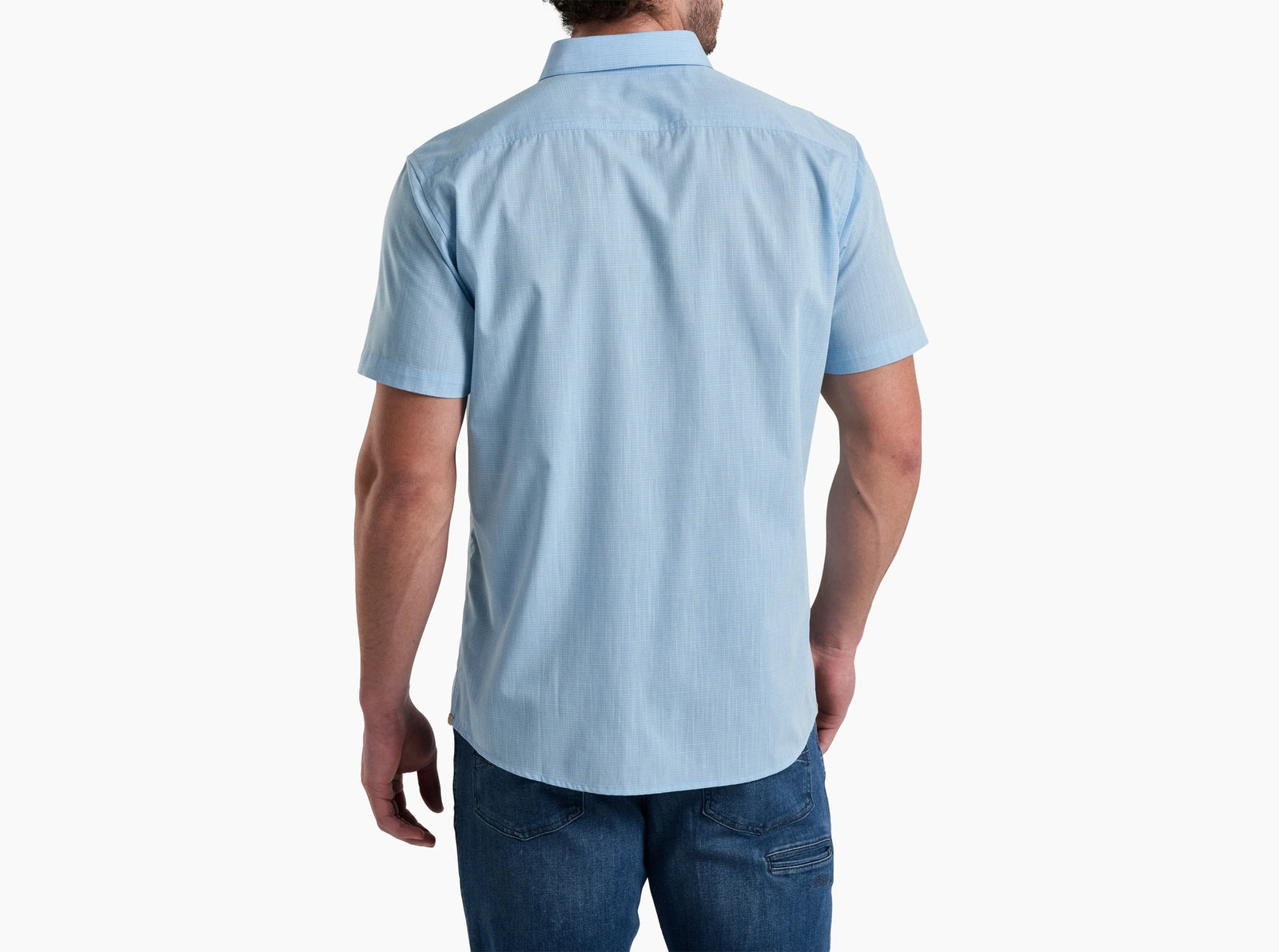 KUHL M SS Karib Shirt BLUE CHALK