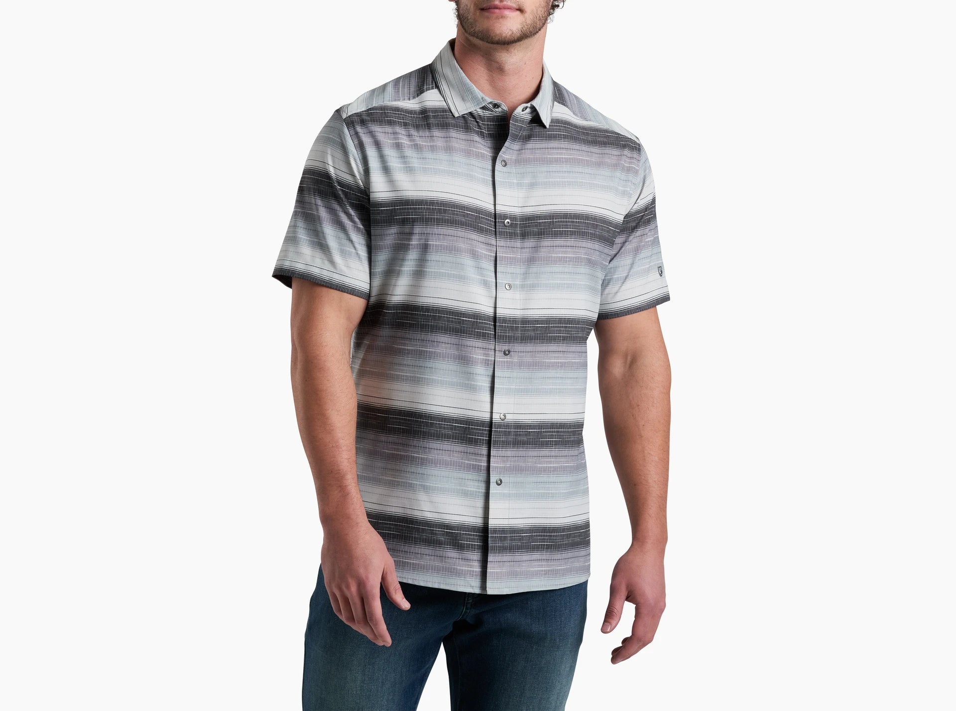 KUHL M SS Ikonik Persuader Shirt SEA SALT