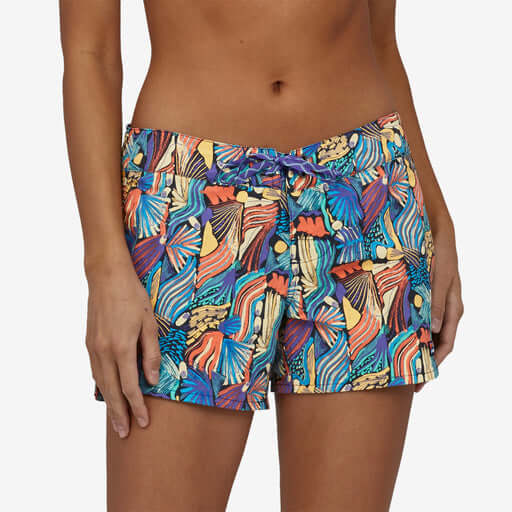 Patagonia W Wavefarer Board Short JOY SOUND BLUE