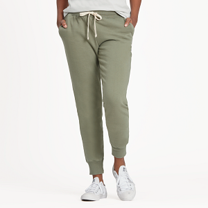 Life is Good W Simply True Jogger MOSS GREEN