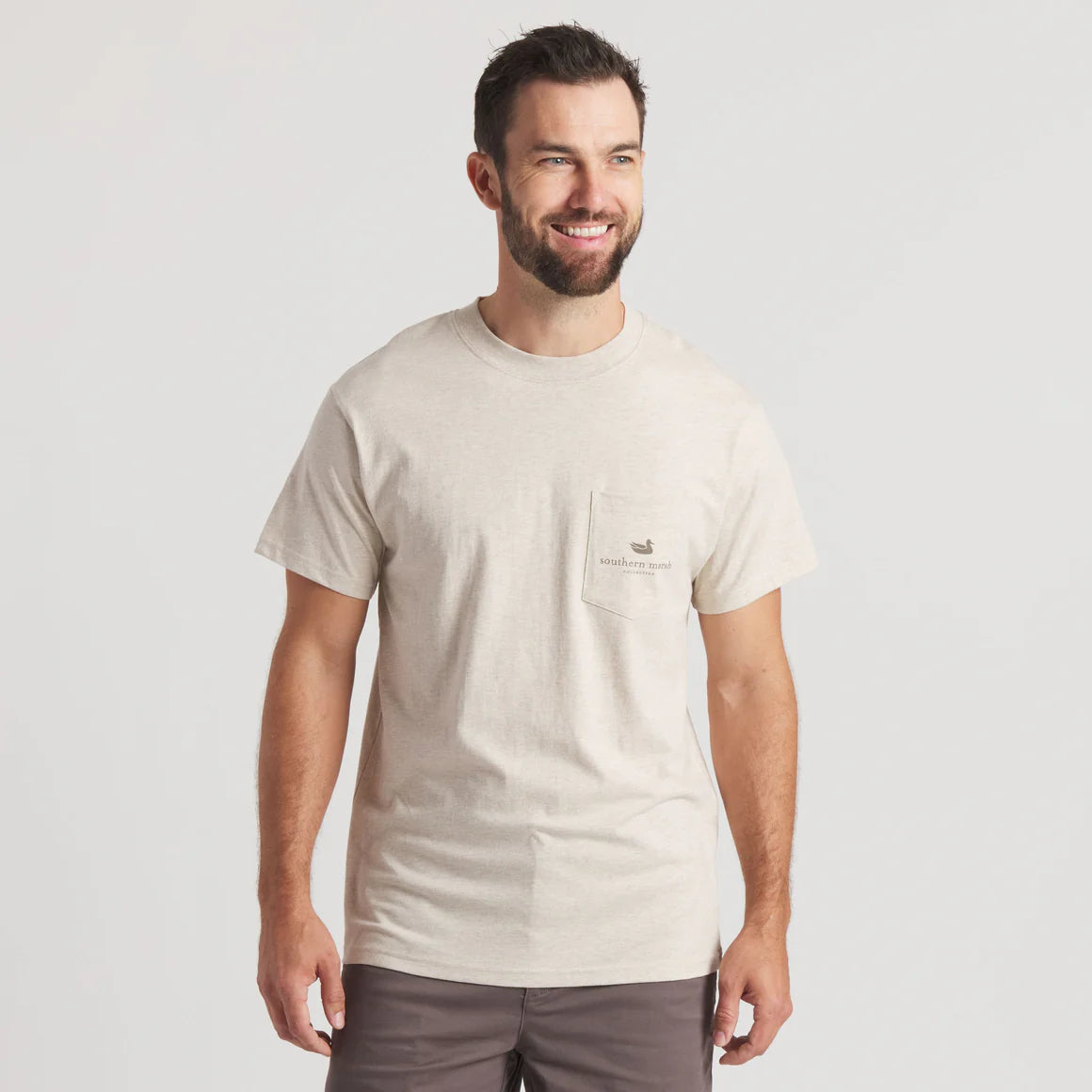Southern Marsh M SS Vintage Duck Decoy Tee WASHED OATMEAL