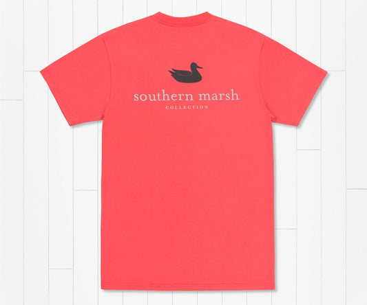 Southern Marsh M SS Authentic Duck Tee STRAWBERRY FIZZ
