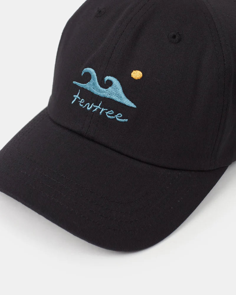 tentree Seaforestation Peak Hat METEORITE BLACK