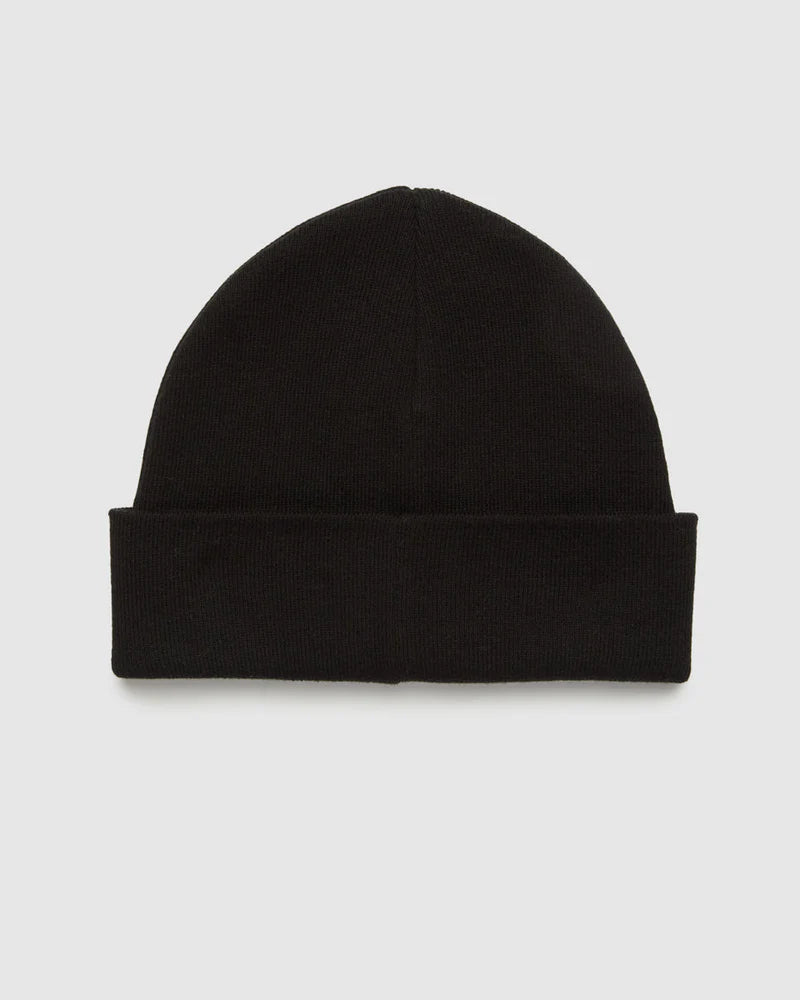 tentree Kurt Sasquatch Beanie BLACK / FOOTBALL