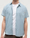 tentree M SS Mancos Shirt BLUE HAZE / SMALL TREE / VINTAGE WHITE