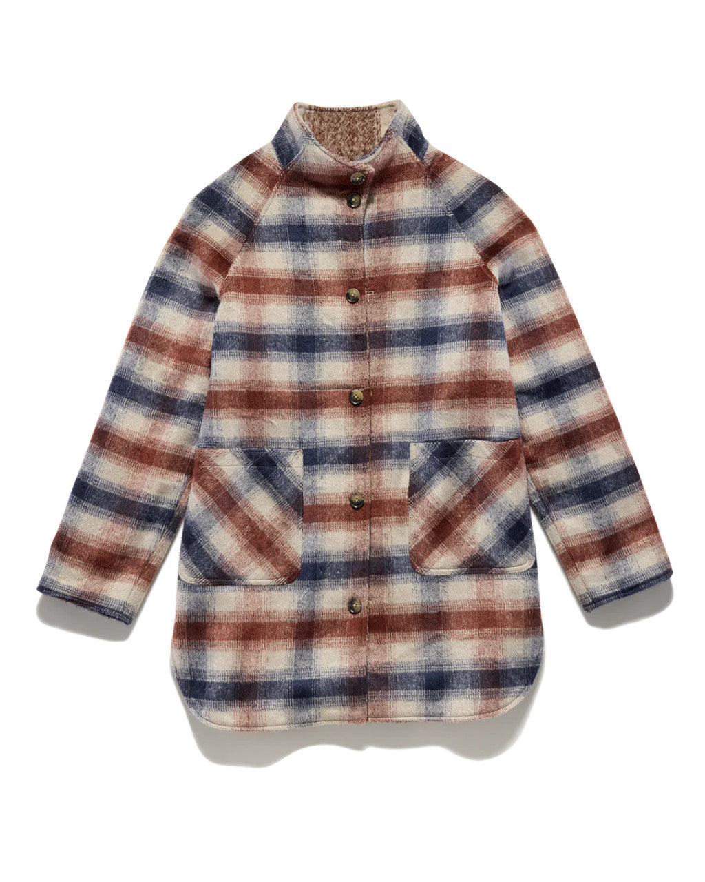 Flag & Anthem W Aneta Reversible Jacket BROWN MULTI