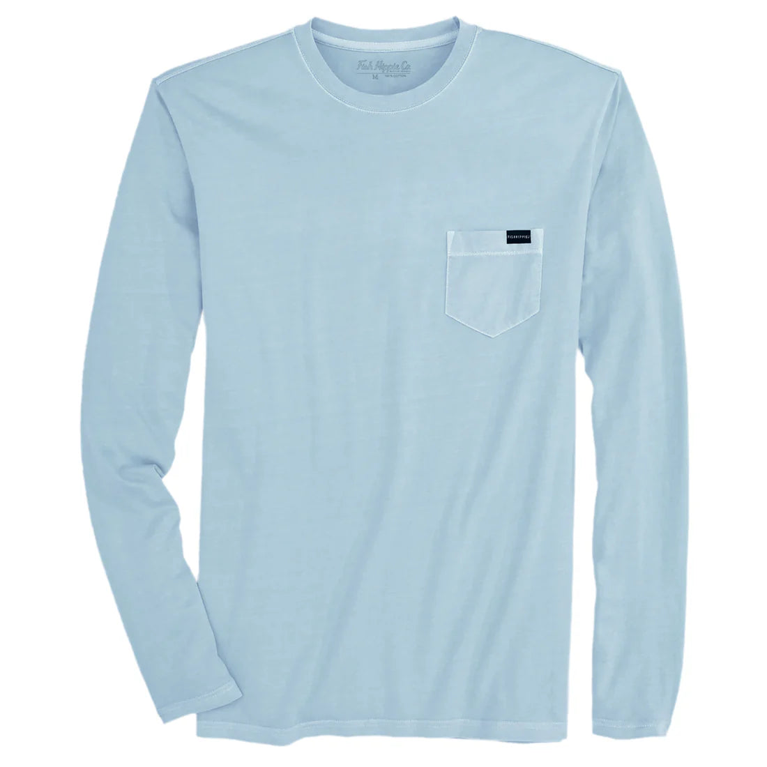 Fish Hippie M LS Balao Tee CRYSTAL BLUE