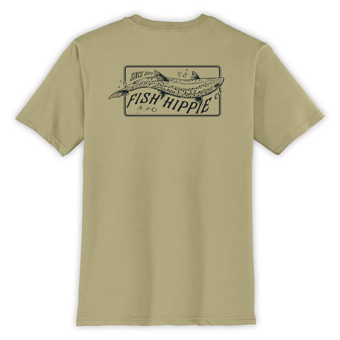 Fish Hippie M SS Rock Bottom Tee BALSA