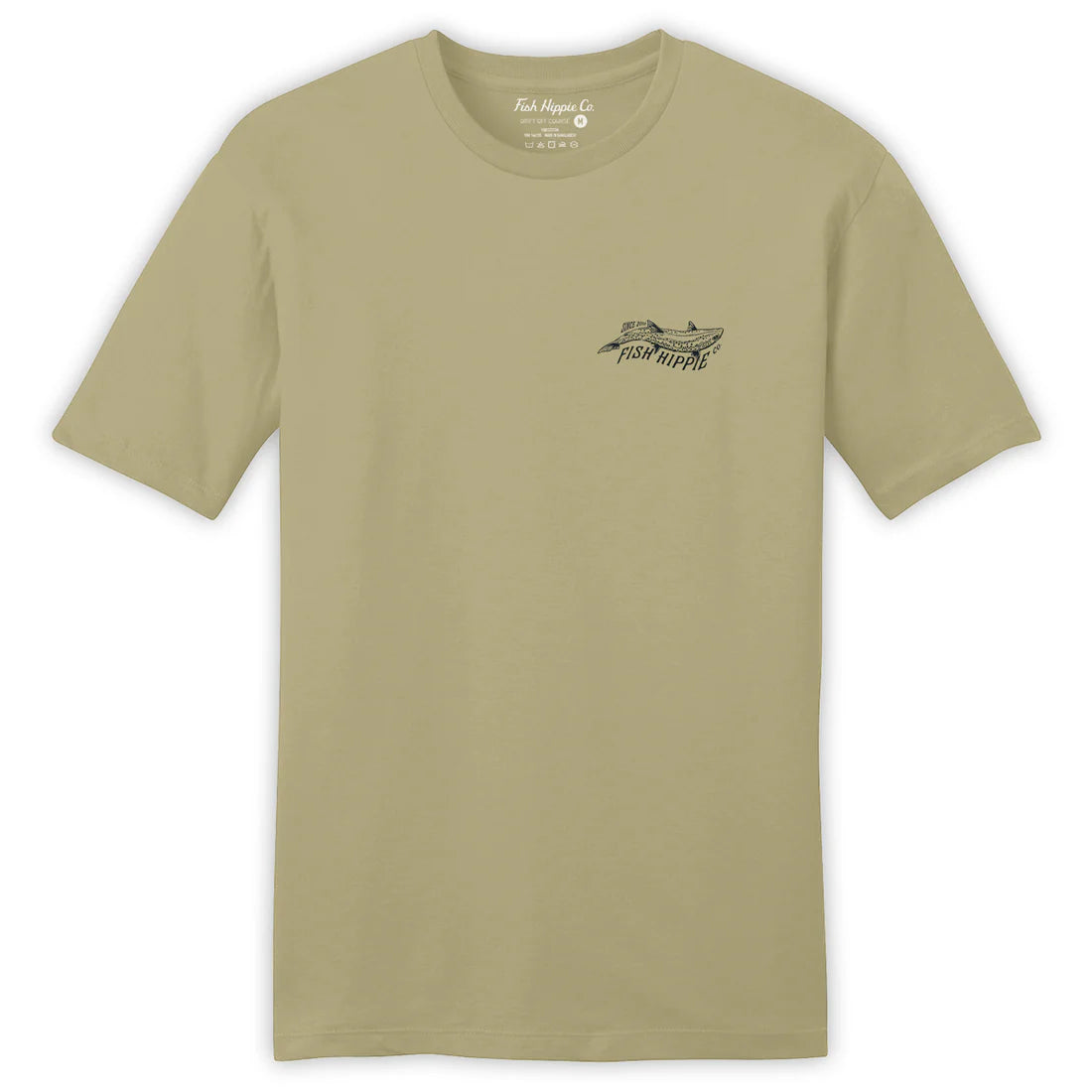 Fish Hippie M SS Rock Bottom Tee BALSA