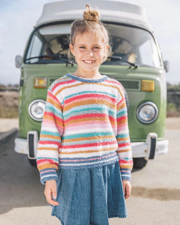 Feather 4 Arrow Girls Dreamer Knit Top MULTI