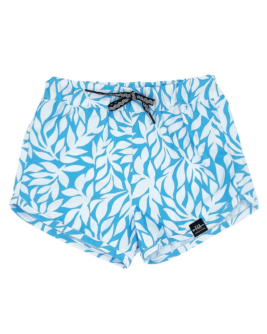 Feather 4 Arrow Girl's High Tide Surf Short BLUE GROTTO