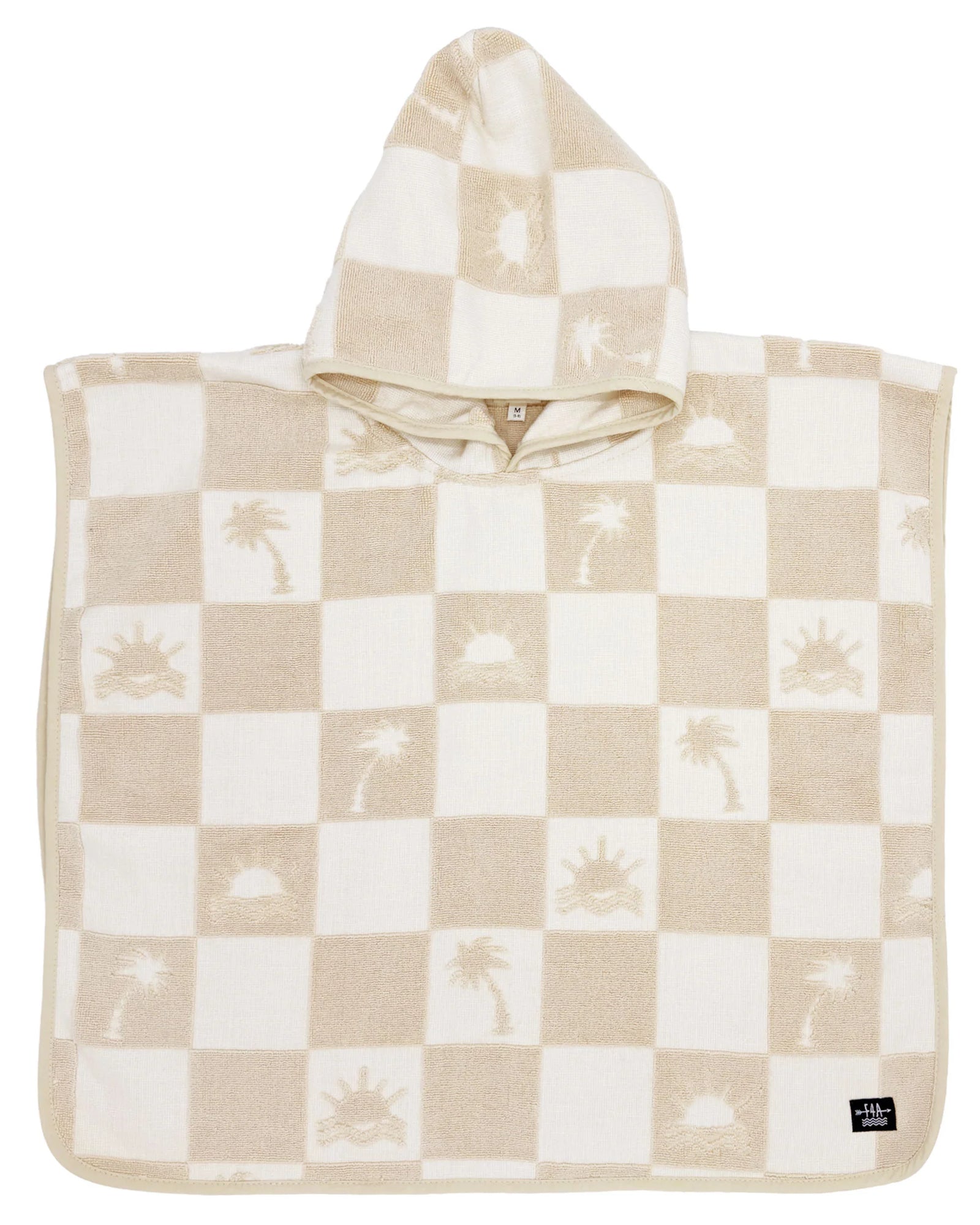 Feather 4 Arrow Kid's El Ray Poncho SAND