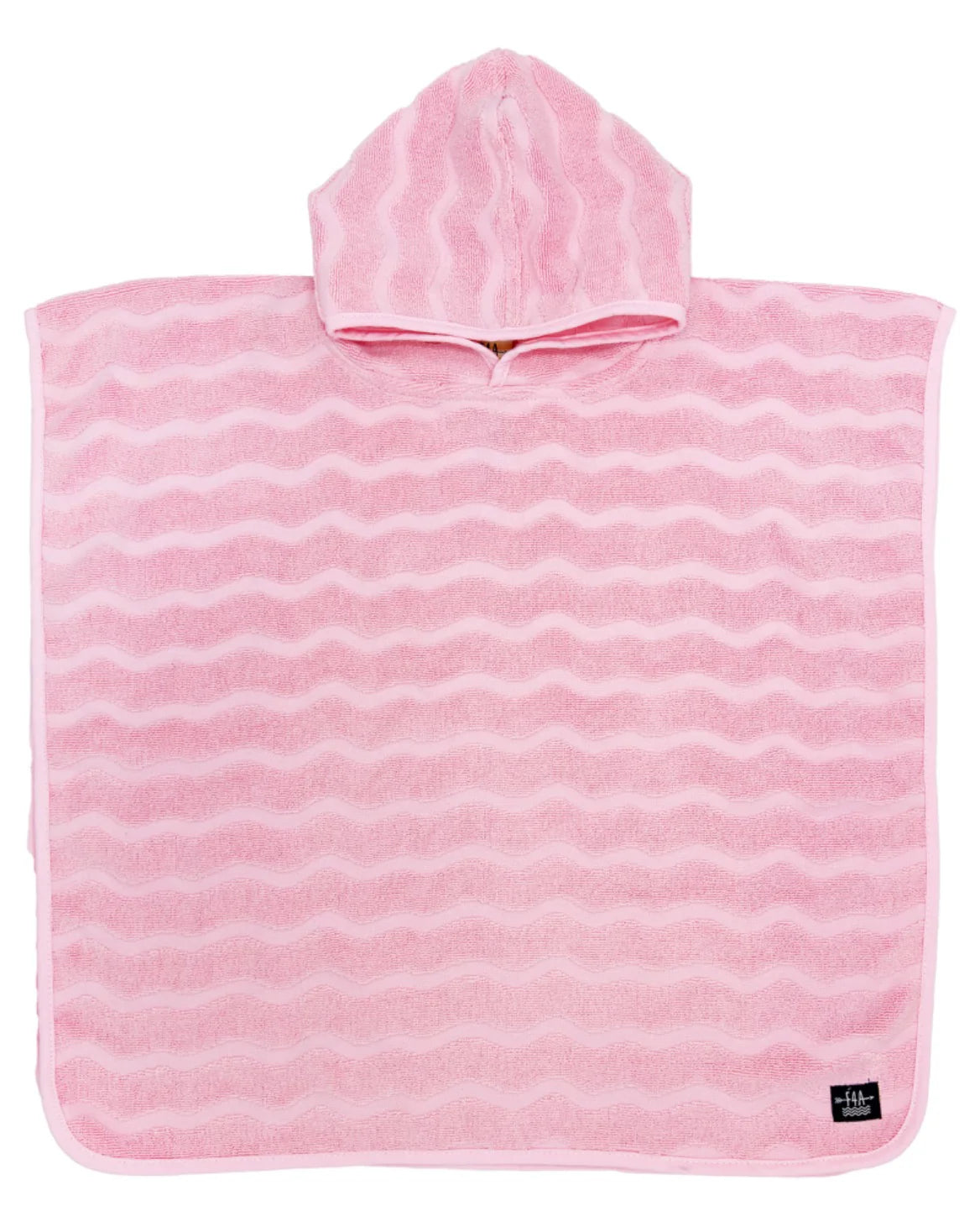 Feather 4 Arrow Girls El Ray Wave Poncho FAIRY TALE PINK