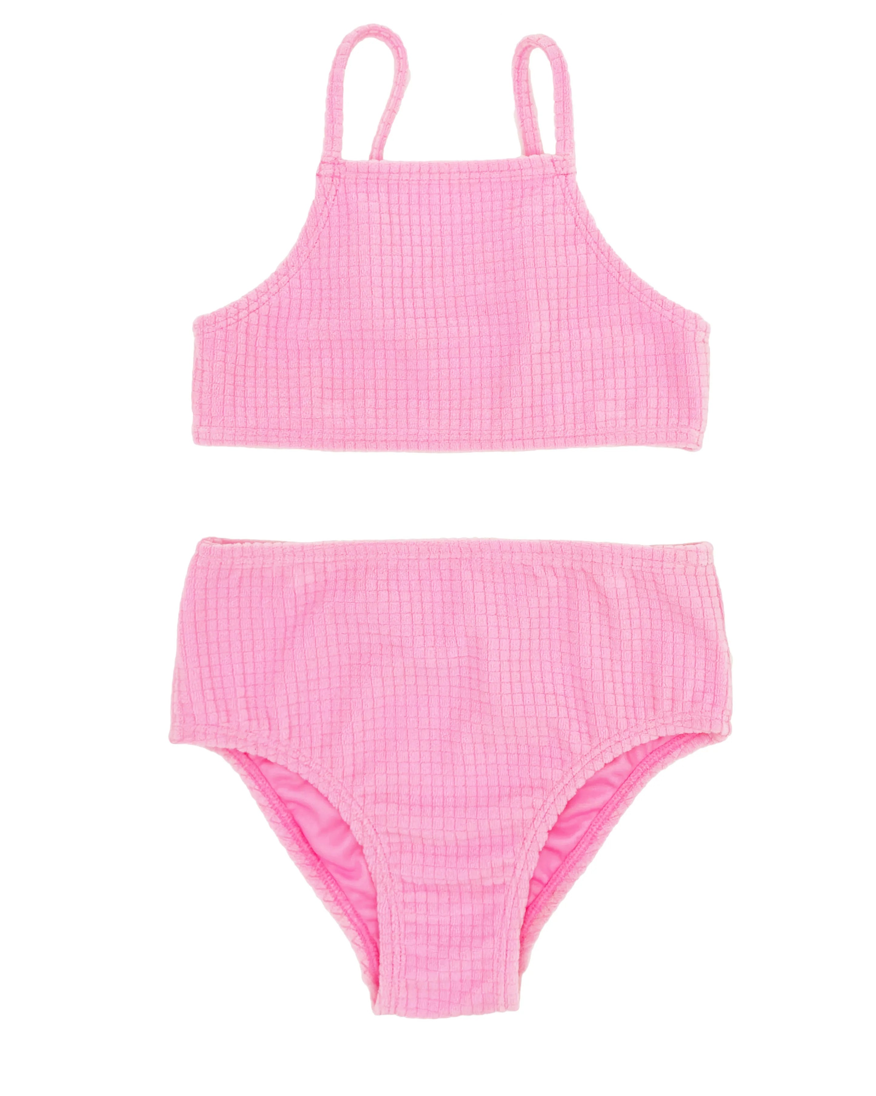 Feather 4 Arrow Kid's T-Street Terry Bikini PRISM PINK