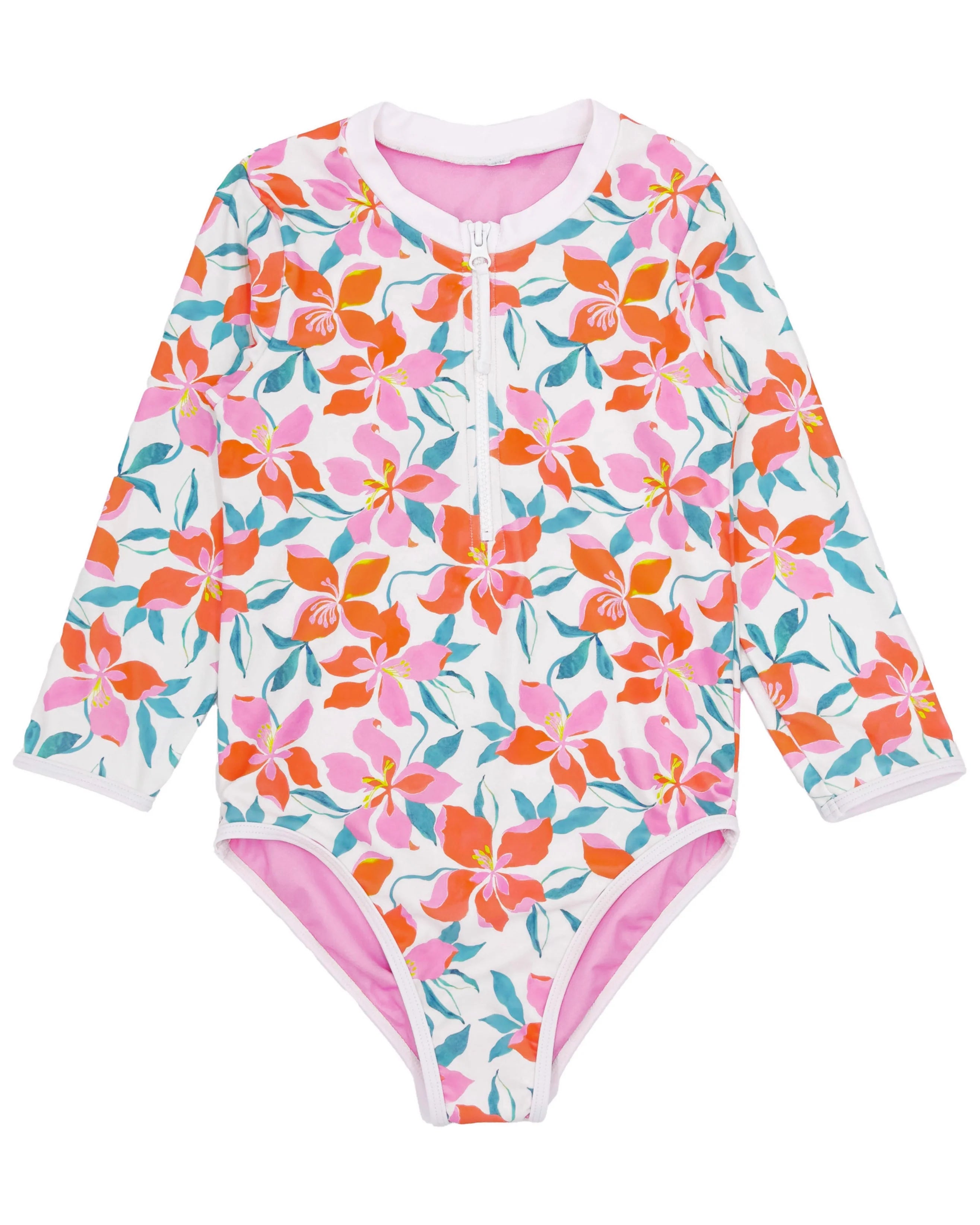 Feather 4 Arrow Kid's Sun Seeker Surf Suit ECRU