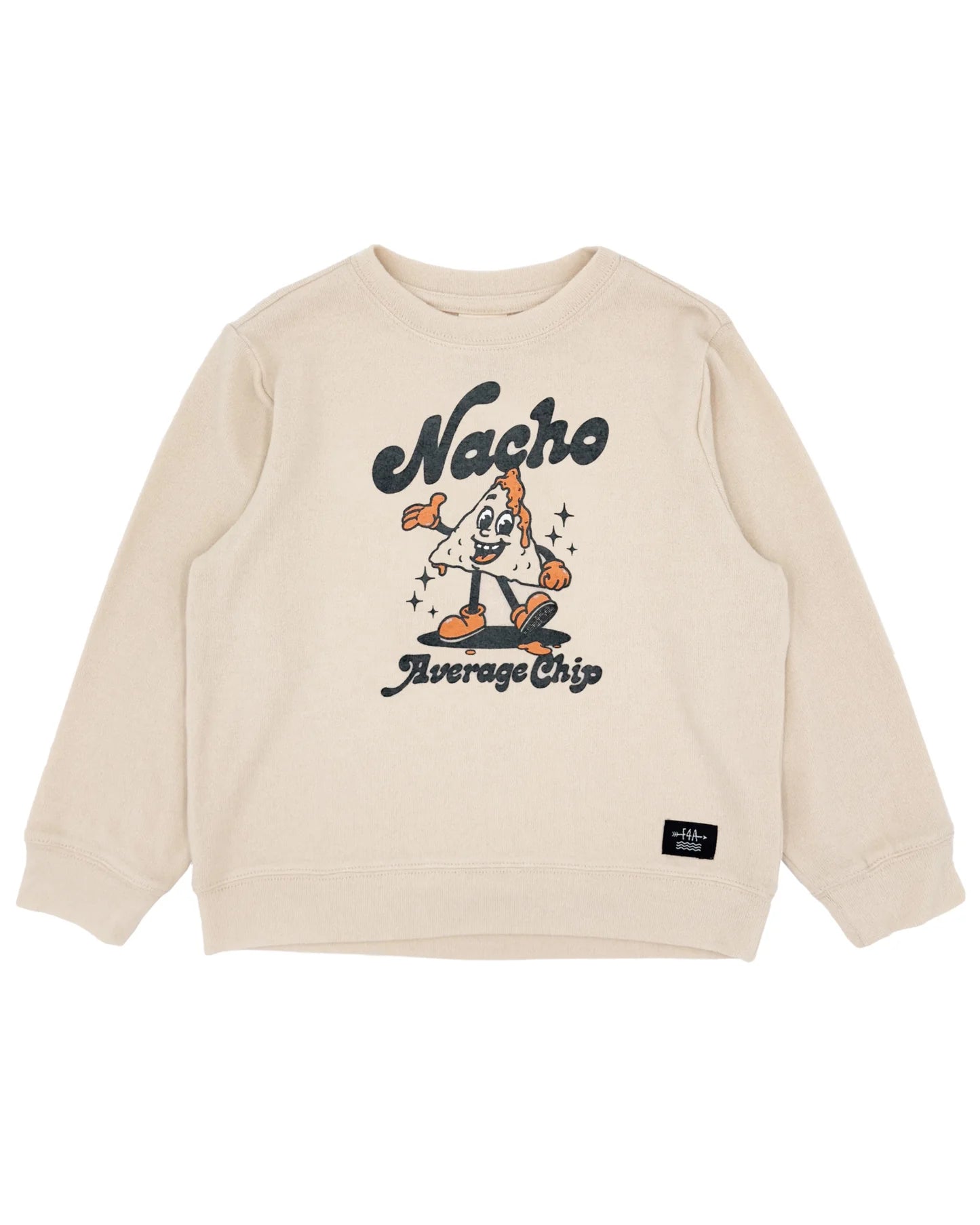Feather 4 Arrow Boys Nacho Hachi Pullover STONE