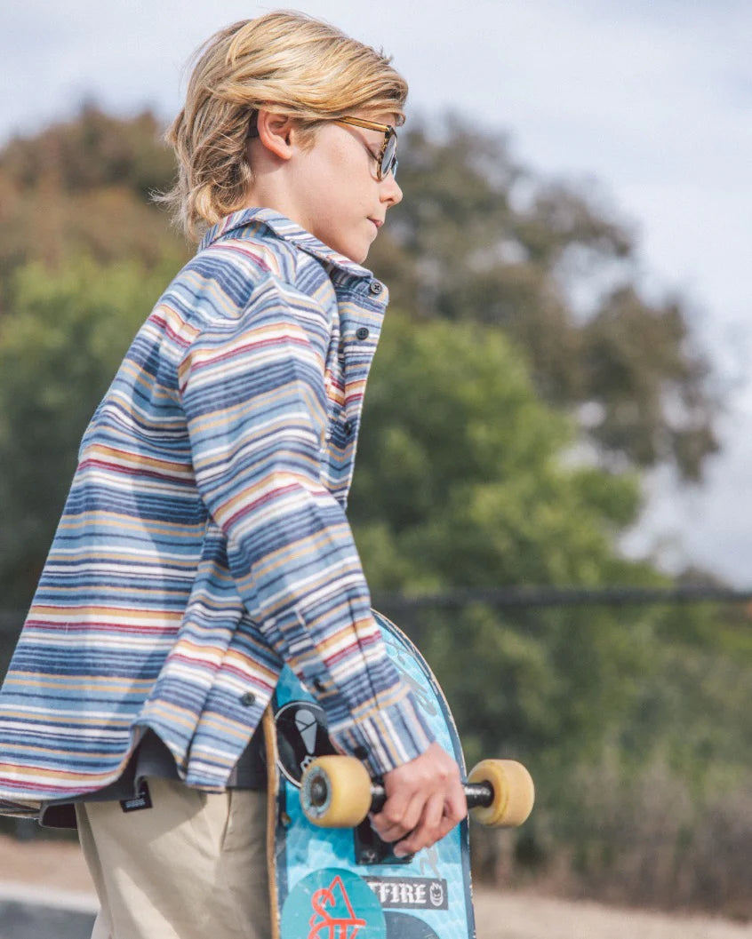 Feather 4 Arrow Boys Sundown Stripe Flannel MULTI