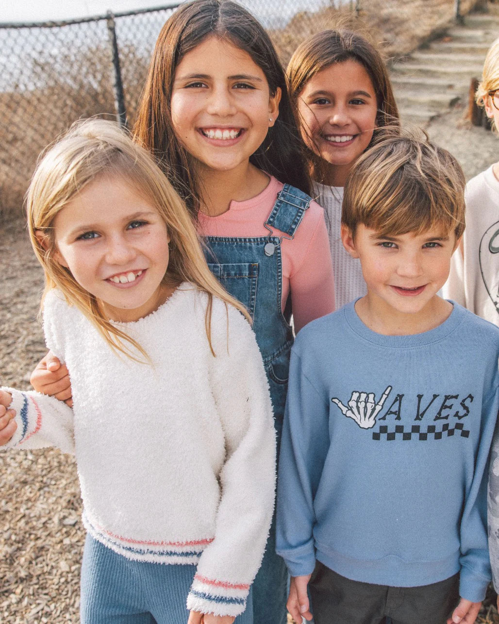 Feather 4 Arrow Girls Dreamer Knit Top IVORY