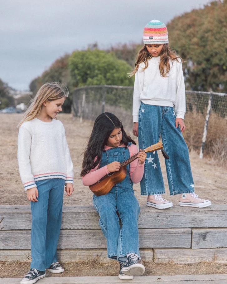 Feather 4 Arrow Girls Dreamer Knit Top IVORY