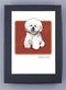 Paper Russells Dog Notecards BICHON FRISE 627