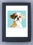 Paper Russells Dog Notecards SHIH TZU 402