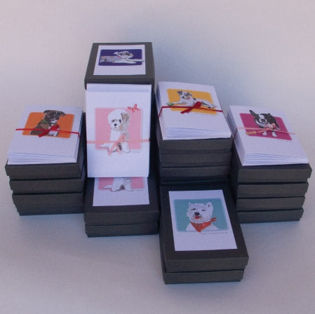 Paper Russells Dog Breed Notecards AUSTRALIAN SHEPHERD 640