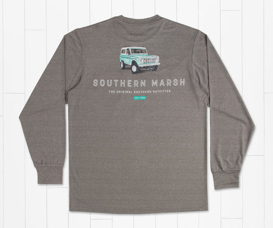 Southern Marsh M LS FieldTec Feather Offroad Rodeo Tee GRY