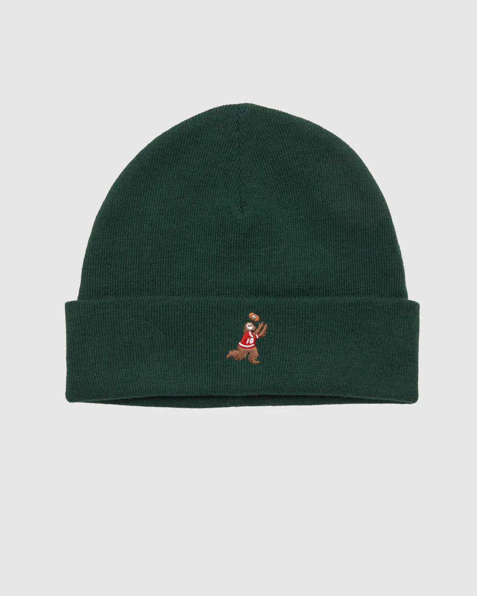 tentree Kurt Sasquatch Beanie FOREST PINE / FOOTBALL