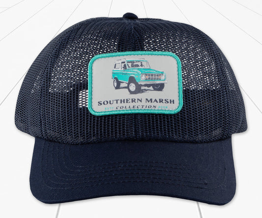 Southern Marsh Performance Mesh Hat Offroad Rodeo NAVY