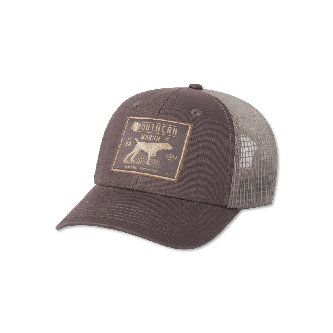 Southern Marsh Pointer Pack Trucker Hat STONE BROWN