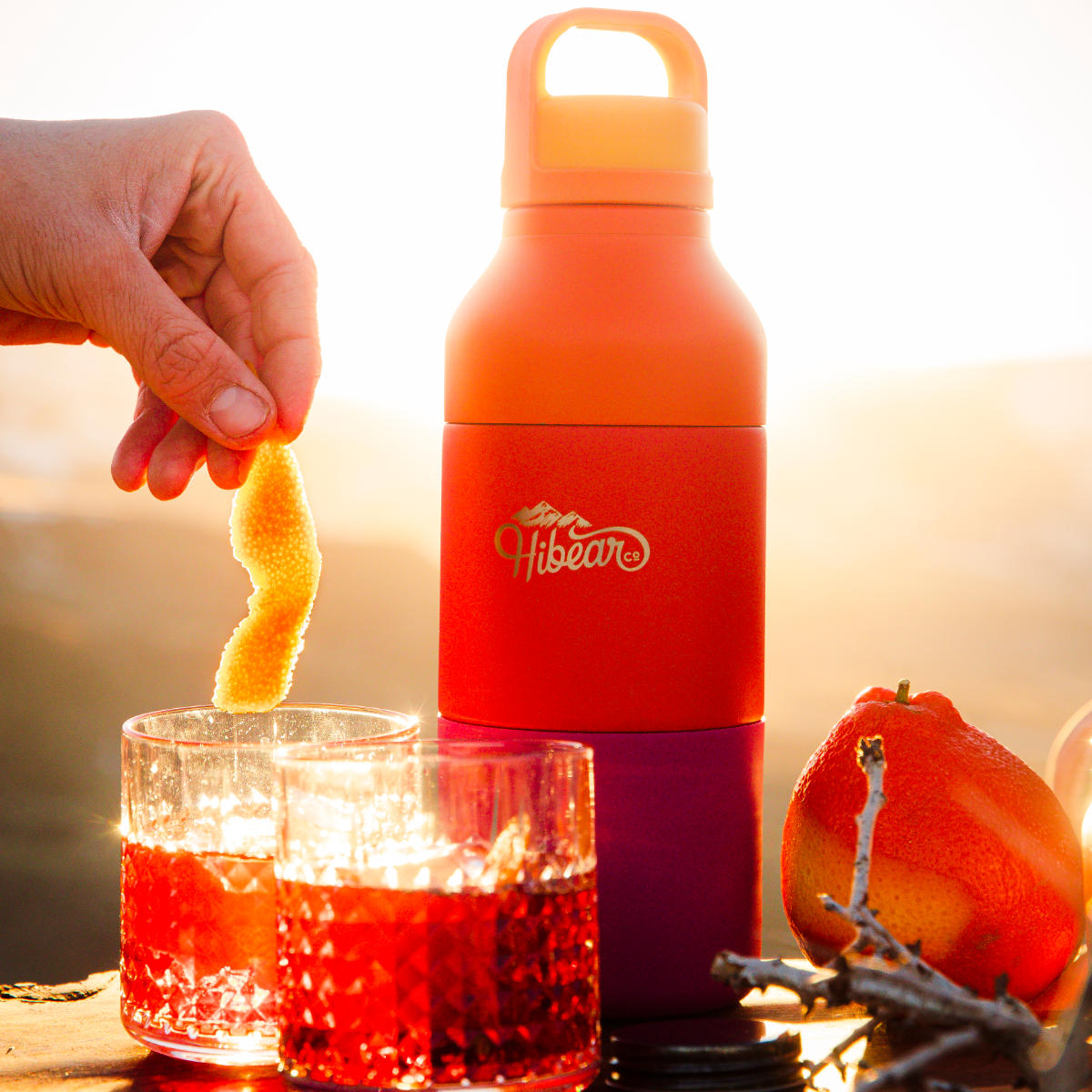 Hibear All Day Adventure Flask 32oz MAGIC HOUR