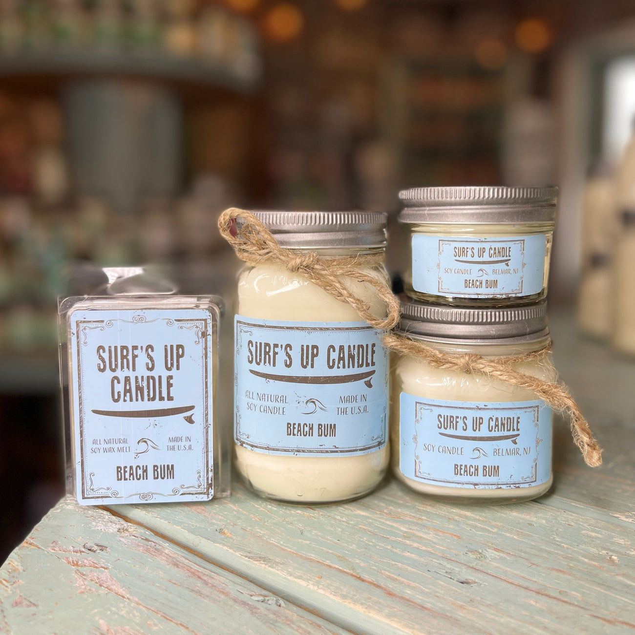 Surf's Up 16 oz Candle BEACH BUM