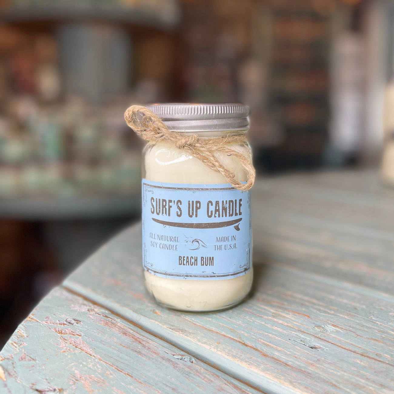 Surf's Up 16 oz Candle BEACH BUM
