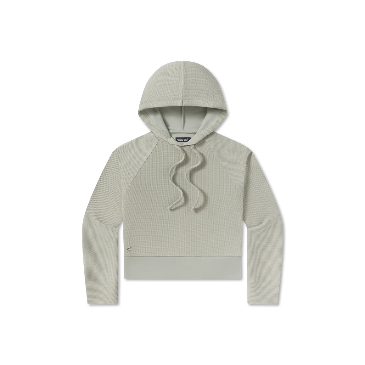 Southern Marsh W Reagan Relaxed Waffle Hoodie OLIVE